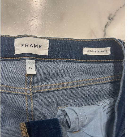 Frame jeans, Le skinny de Jeanne blue jeans women’s size 27 - Picture 11 of 13